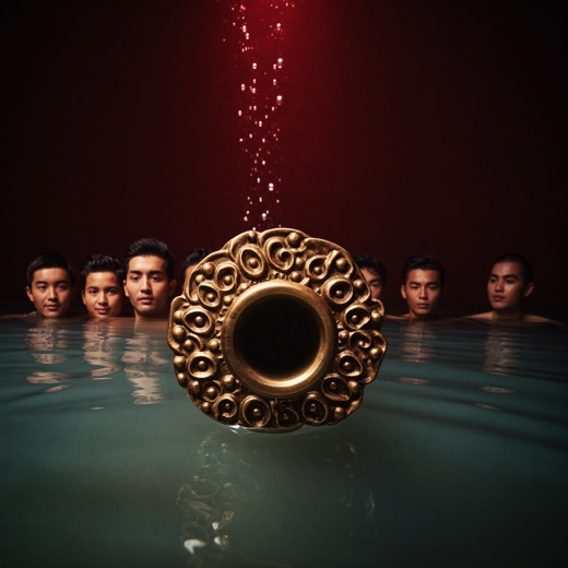 The tembak ikan room, one thumb